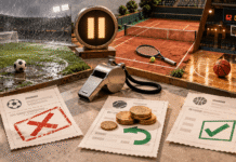 What Happens When a Sports Event Is Cancelled? Understanding Bet Settlement Rules